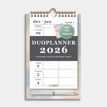 De Hobbit A5 Duoplanner 2026