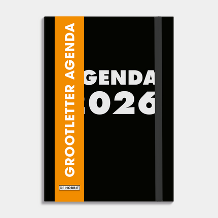 De Hobbit A6 Grootletter Agenda 2026