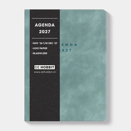 De Hobbit Deluxe Pocket Agenda 2027 Aqua