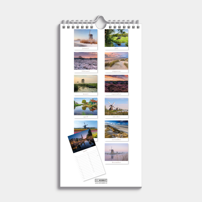 De Hobbit Holland Mini Kalender 2026