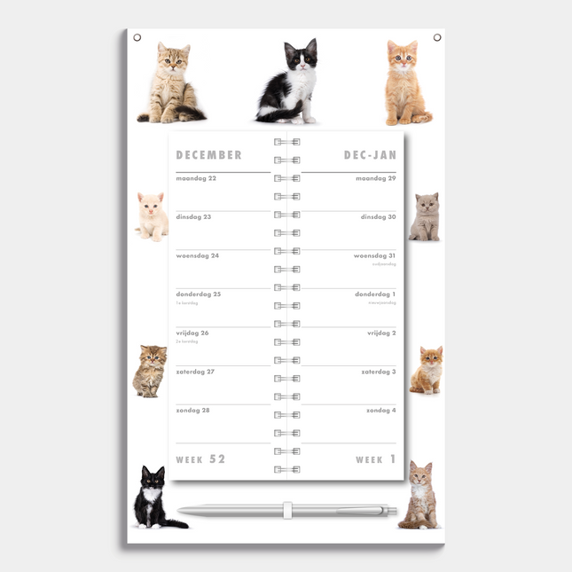 De Hobbit Katten Omslag Kalender 2026