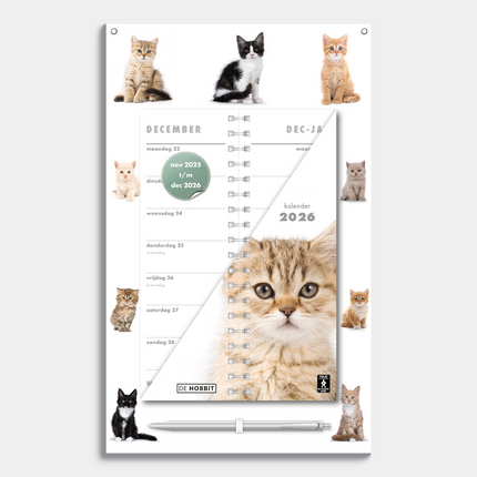 De Hobbit Katten Omslag Kalender 2026
