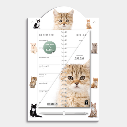 De Hobbit Katten Omslag Kalender 2026 Luxe