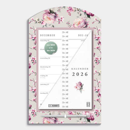 De Hobbit Kersenbloesem Omslag Kalender 2026 Luxe