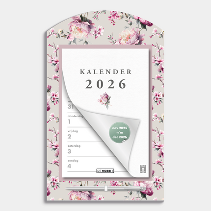 De Hobbit Kersenbloesem Weekscheurkalender 2026