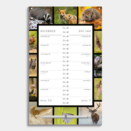 De Hobbit Natuur Omslag Kalender 2026