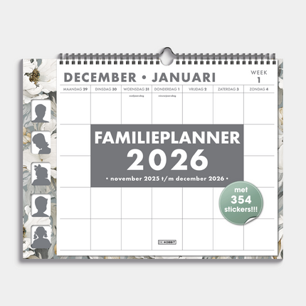 De Hobbit Omslag Familieplanner 2026