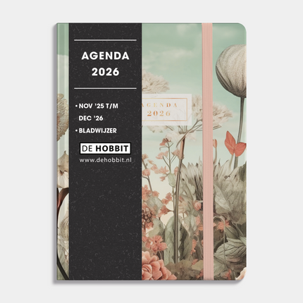 De Hobbit Soft Pocket Agenda 2026 Veldbloemen