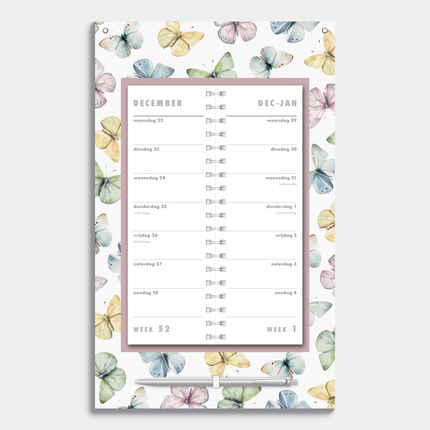 De Hobbit Vlinders Omslag Kalender 2026