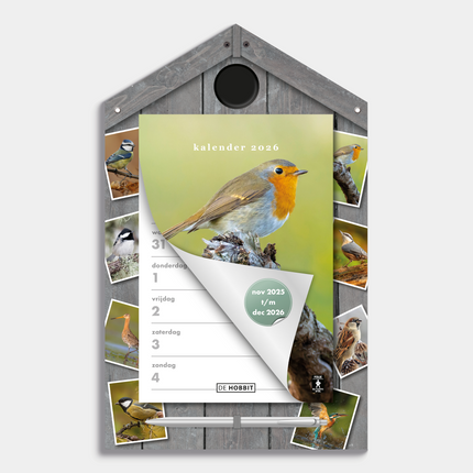De Hobbit Vogels Weekscheurkalender 2026