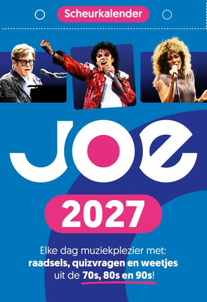 Edicola JOE Music scheurkalender 2027