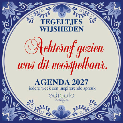 Edicola Tegeltjeswijsheden Agenda 2027