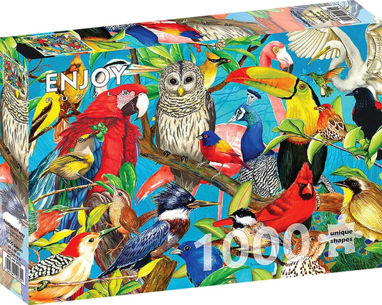 Enjoy Feathered Frenzy Puzzel 1000 Stukjes