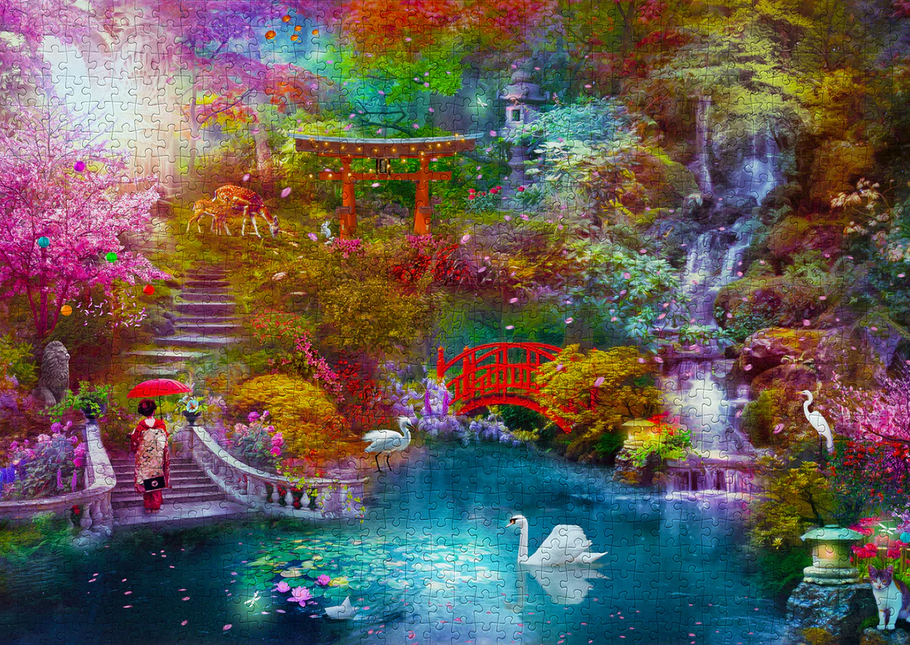 Enjoy Japanese Garden Puzzel 1000 Stukjes