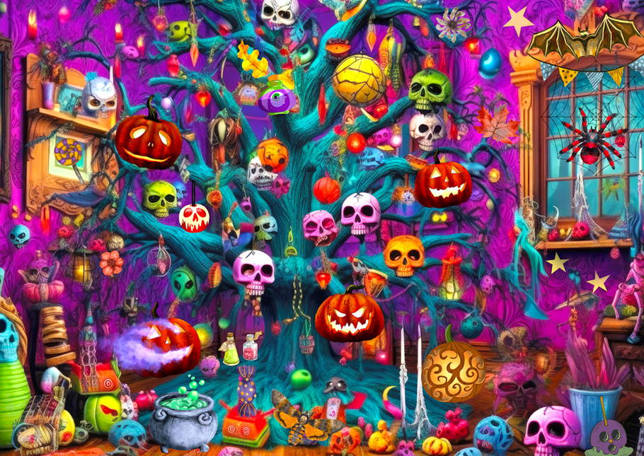 Enjoy Nightmare Manor Puzzel 1000 Stukjes