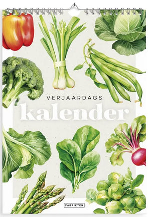 Fabrikten Verjaardagskalender Verdure A4