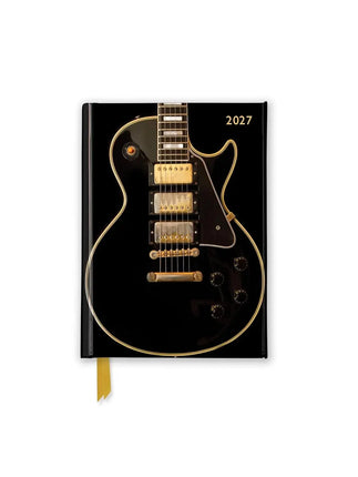 Flame Tree Black Gibson Guitar Pocketagenda 2027
