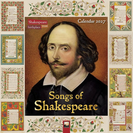Flame Tree Songs of Shakespeare Kalender 2027
