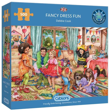 Gibsons Fancy Dress Fun Puzzel 500 Stukjes