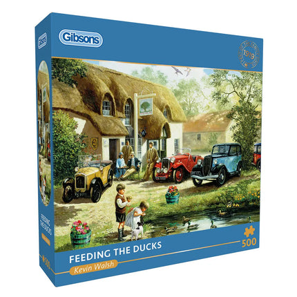 Gibsons Feeding the Ducks Puzzel 500 Stukjes