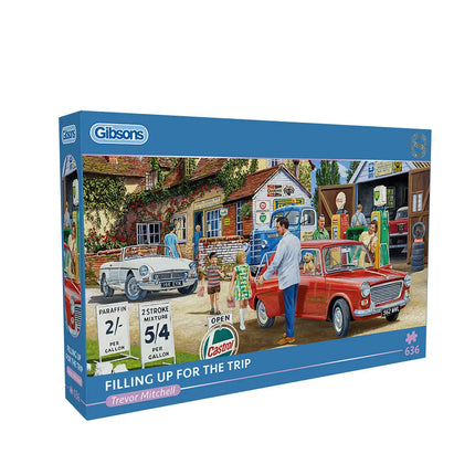 Gibsons Filling Up for the Trip Puzzel 636 Stukjes