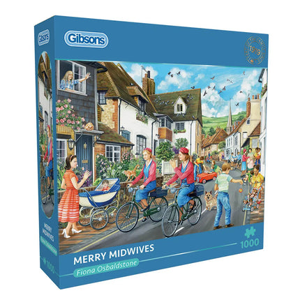 Gibsons Merry Midwives Puzzel 1000 Stukjes