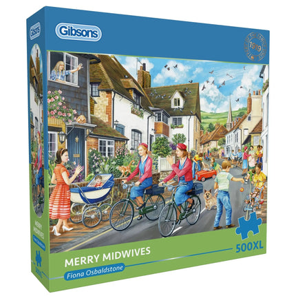 Gibsons Merry Midwives Puzzel 500XL Stukjes