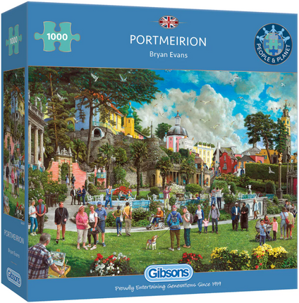 Gibsons Portmeiron Puzzel 1000 Stukjes