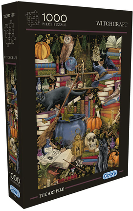 Gibsons The Art File - Witchcraft Puzzel 1000 Stukjes