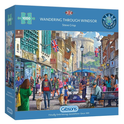 Gibsons Wandering Through Windsor Puzzel 1000 Stukjes