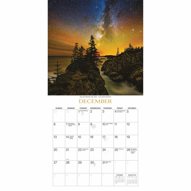 Gladstone Media Sterren Mini Kalender 2026