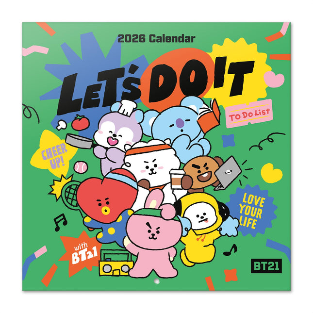 Grupo BT21 Kalender 2026