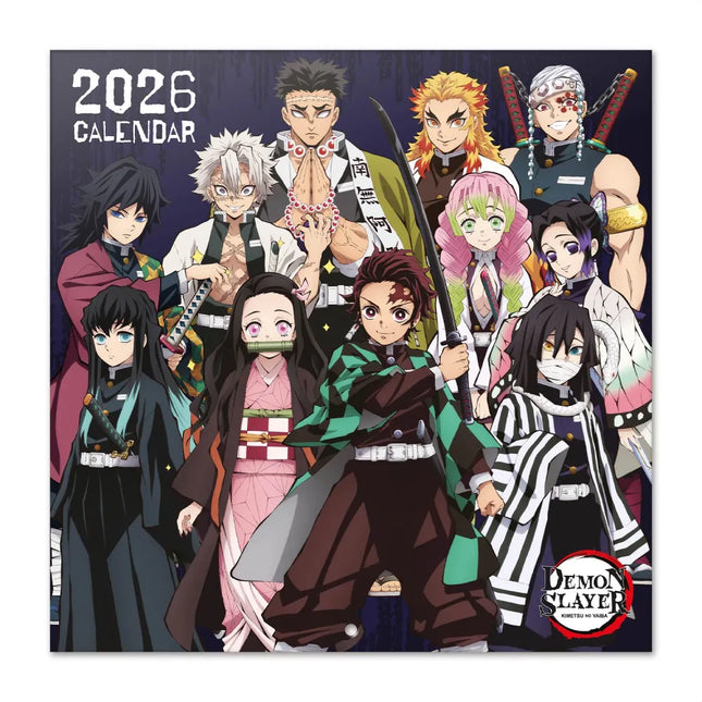 Grupo Demon Slayer Kalender 2026