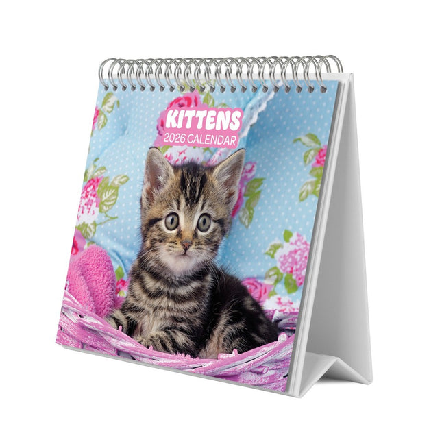Grupo Kittens Desk Kalender 2026