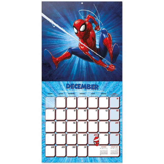 Grupo Marvel Spiderman Kalender 2026