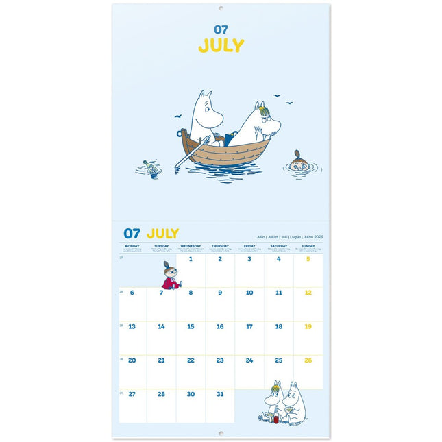 Grupo Moomin Kalender 2026