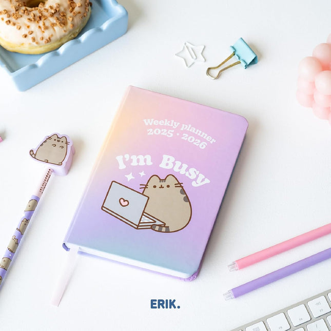 Grupo Pusheen Pocket School Agenda 2025 - 2026