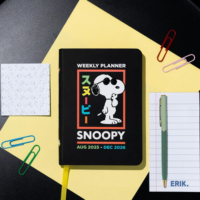 Grupo Snoopy Pocket Schoolagenda 2025 - 2026