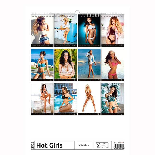 Helma Hete Meisjes Kalender 2026