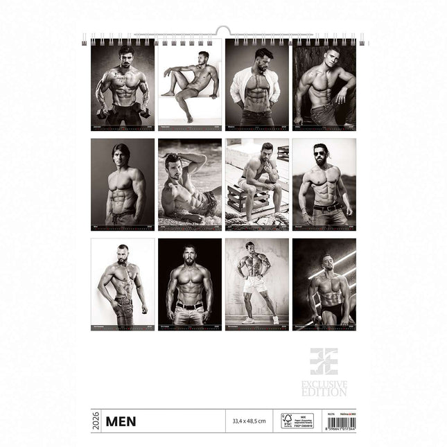 Helma Knappe Mannen Kalender 2026