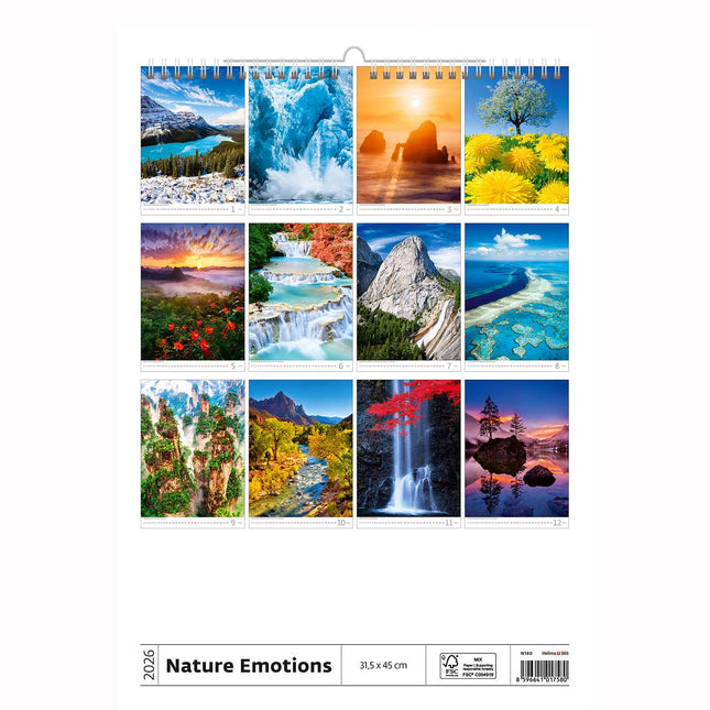 Helma Natuur Emoties Kalender 2026