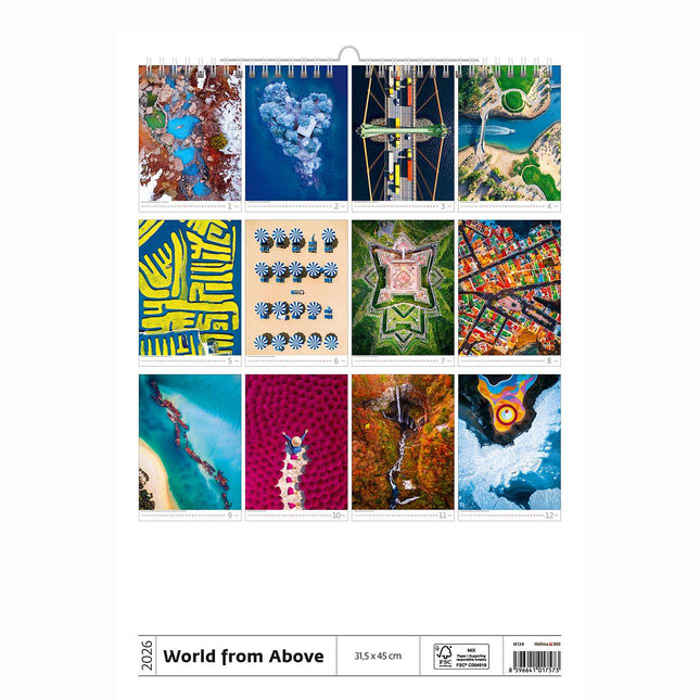 Helma Wereld van Boven Kalender 2026