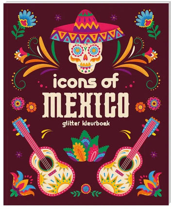 Inter-Stat Icons of Mexico Glitter Kleurboek