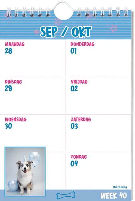 Inter-Stat Rachael Hale Honden Weekkalender 2026