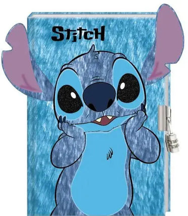 Inter-Stat Stitch Pluche Dagboek met Cijferslot