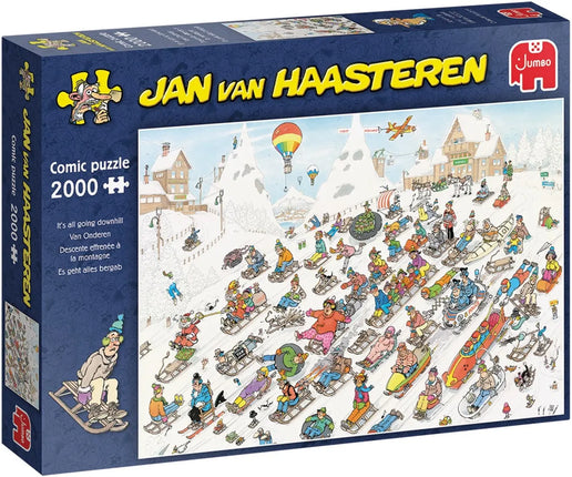 Jan van Haasteren Jan van Haasteren - Van Onderen Puzzel 2000 Stukjes