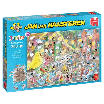 Jan van Haasteren Schoolkamp - Jan van Haasteren Junior Puzzel 360 Stukjes