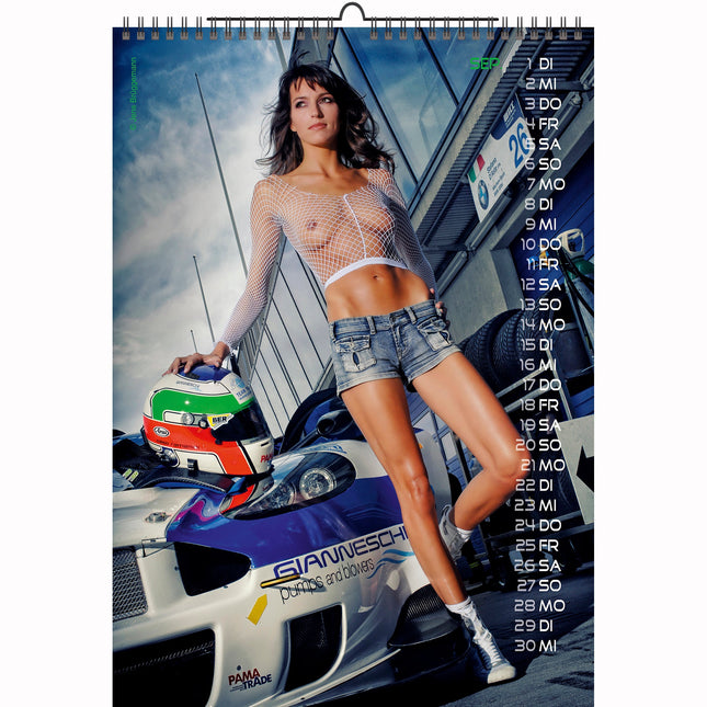 Jens Cars en Girls Kalender 2026 A3