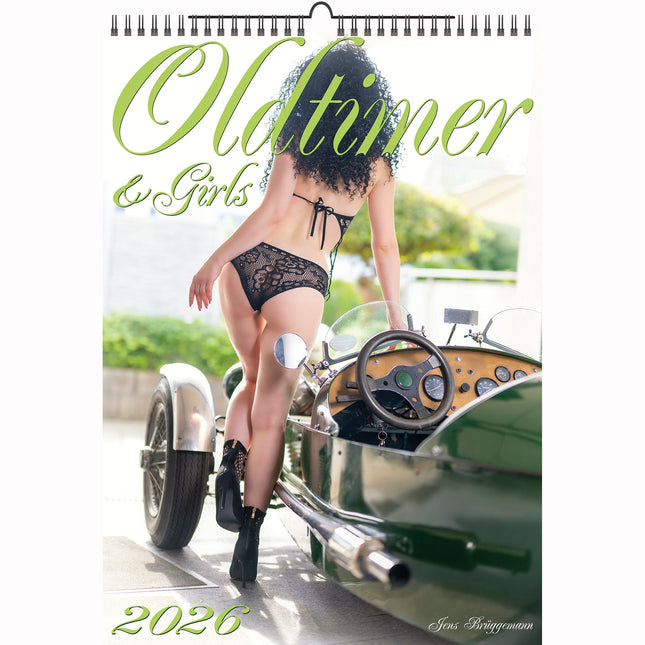 Jens Oldtimer en Girls Kalender 2026 A3