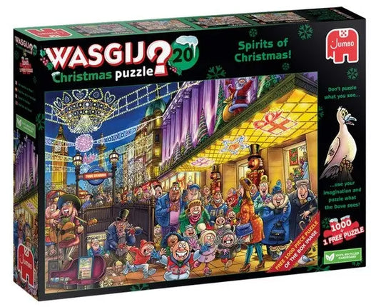 Jumbo Wasgij Christmas 20 - Geesten van Kerstmis Puzzel 2x 1000 stukjes